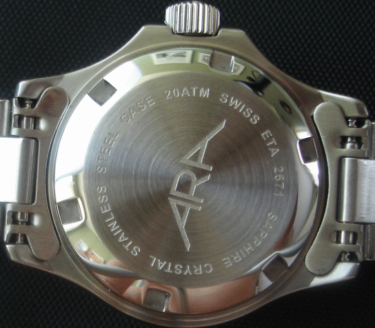 ARA Diver With ETA 2671